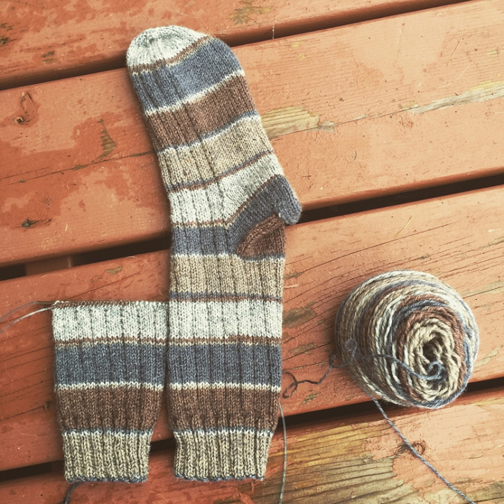 Hubby’s Christmas Socks | The Blue Brick | Inspired Yarns